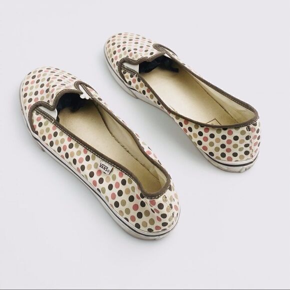 VANS Polka Dot shoes. Size 8 1/2 - Picture 4 of 7